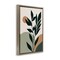 Stupell Industries Earthy Tropical Botanicals Floater Framed Canvas Wall Art Design by LSR Design Studio